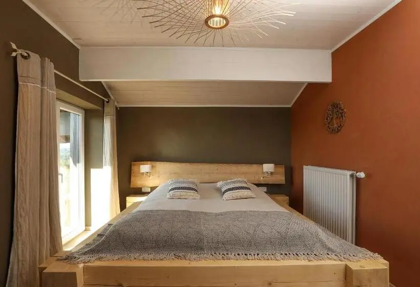 バルコニー付きデラックスルーム, Le Sorbier   Gîte Et Chambres D Hôtes