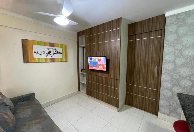 带1个卧室的公寓, Apart Hotel Lacqua Di Roma Caldas Novas