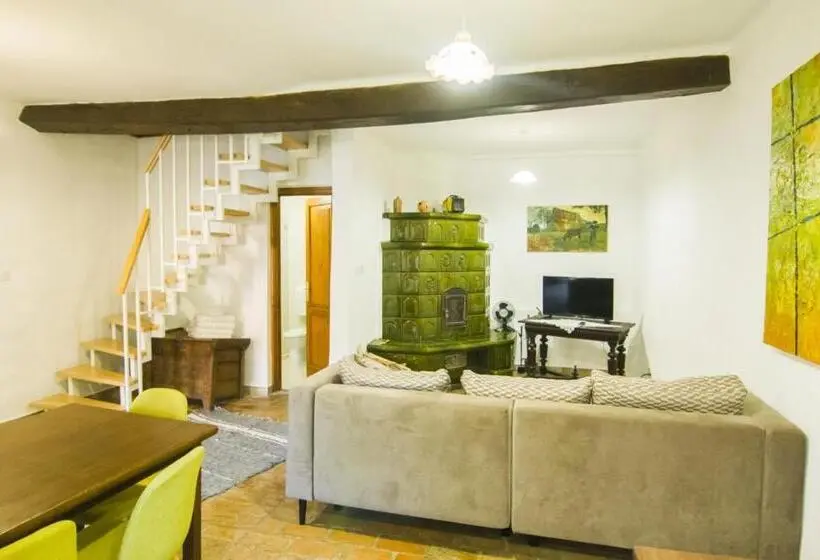テラス付き１ベッドルームアパートメント, Natúra Panzió&apartmanház