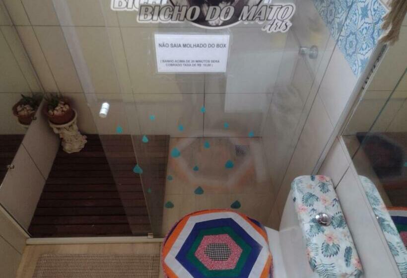חדר משפחתי, Hospedagem Bicho Do Mato Arts