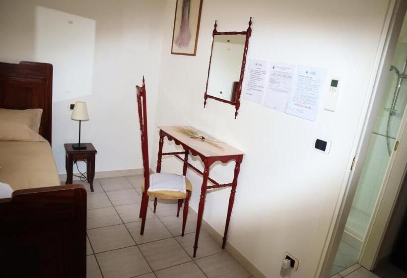 اتاق استاندارد سه تخته با بالکن, B&b La Casa Del Casale