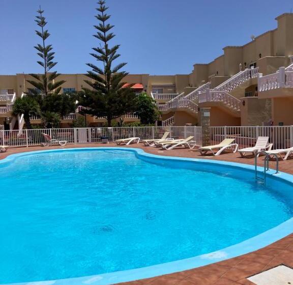 آپارتمان 1 خوابه با چشمانداز استخر, Las Arenas Caleta De Fuste