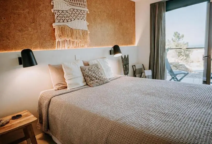 Standard-huone Merinäkymä Parveke, Ecolodge Villa Epicurea