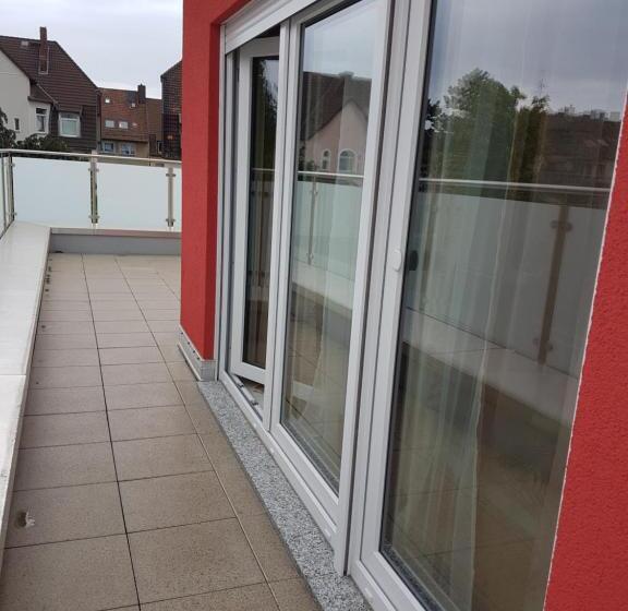 غرفة قياسية مزوَّدة بتراس, Seelze Letter Monteurzimmer / Apartment / Messezimmer