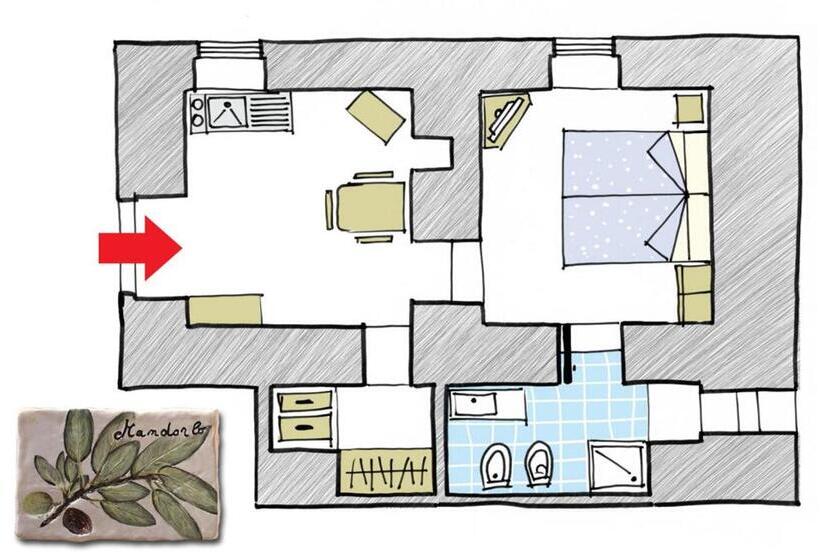 غرفة قياسية, Balice Antica Dimora