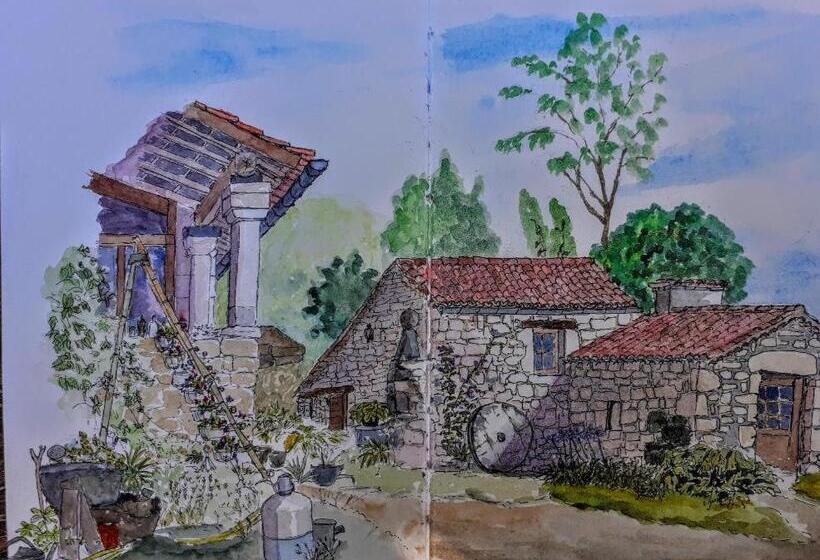 Номер Стандарт Вид на Сад, Ferme De Laspeyrières