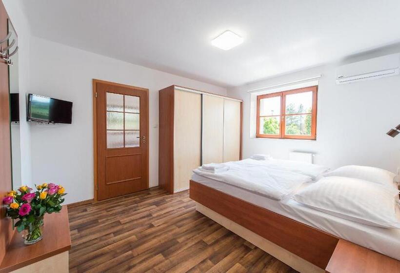 חדר דלוקס לארבעה, Penzion Leknín