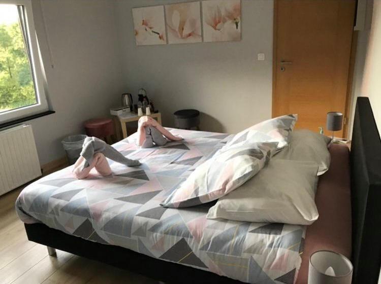 غرفة قياسية مع حمام خارجي, Ferme De La Petite Fagne