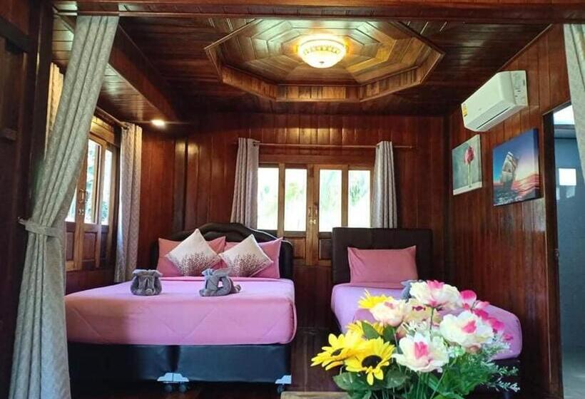 חדר משפחתי נוף לגינה, Walk In Homestay