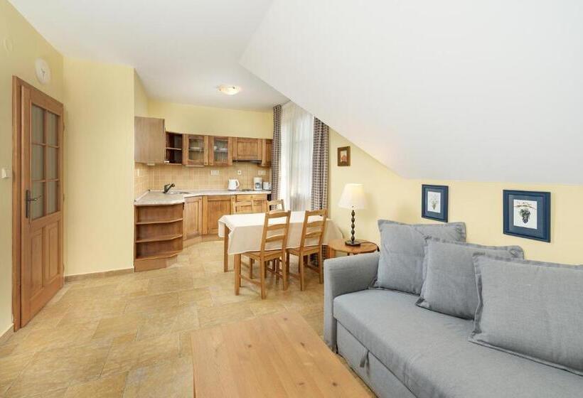 침실 1개 발코니 아파트, Pension Aspen