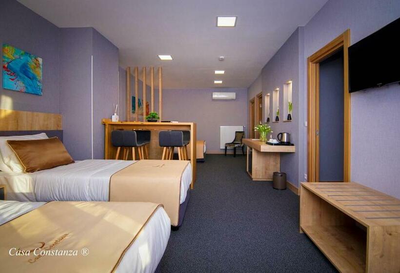 غرفة عائلية, Casa Constanza Hotel Garni