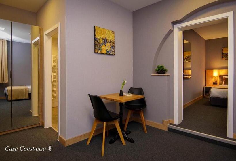 اتاق استاندارد سه نفره, Casa Constanza Hotel Garni