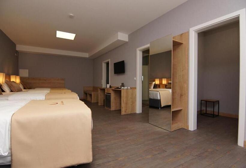 غرفة قياسية رباعية, Casa Constanza Hotel Garni