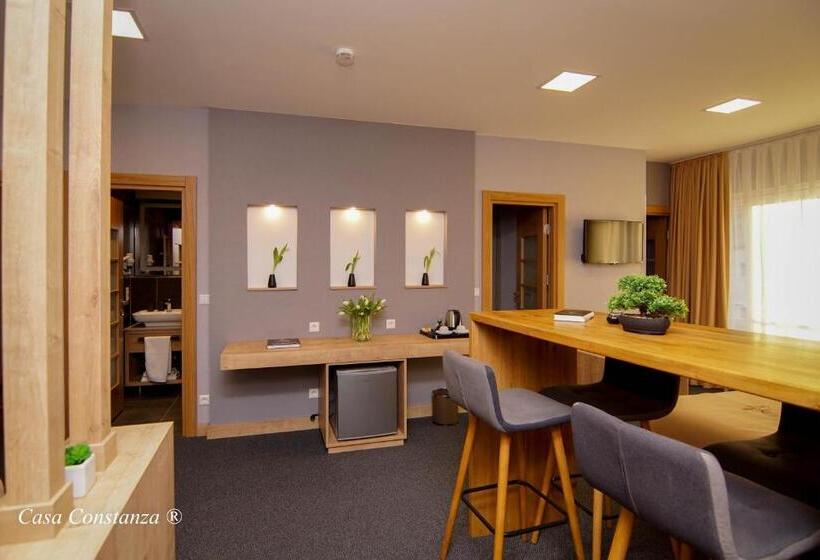 غرفة عائلية, Casa Constanza Hotel Garni