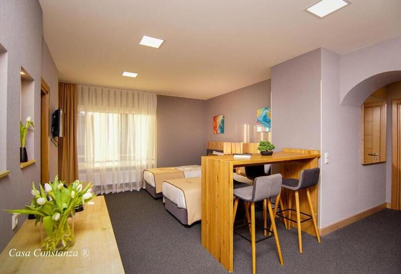 غرفة عائلية, Casa Constanza Hotel Garni