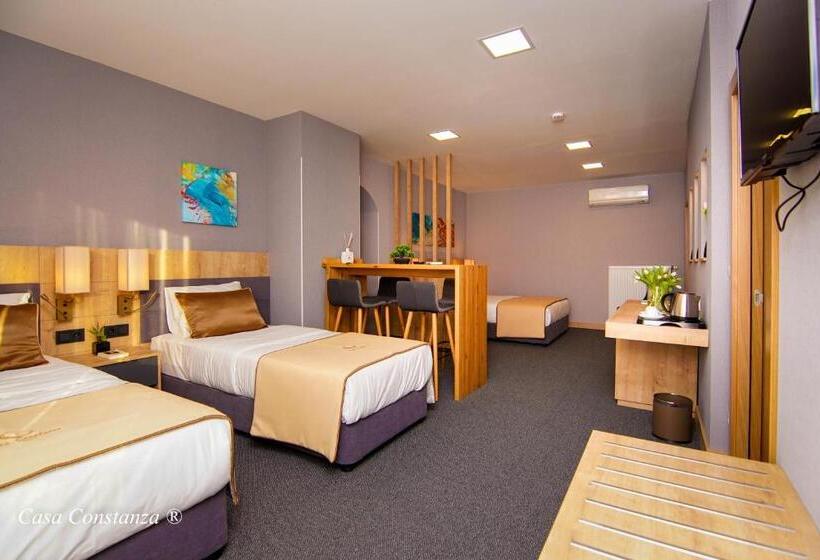 غرفة عائلية, Casa Constanza Hotel Garni