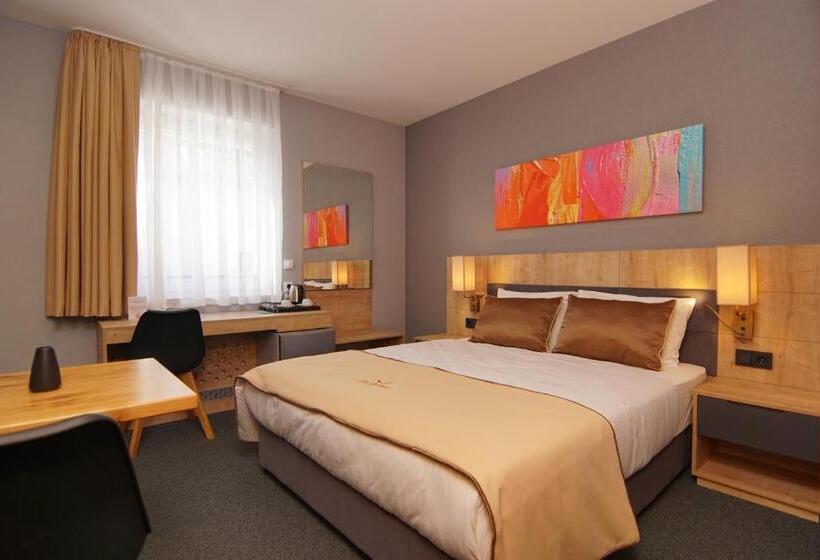 غرفة قياسية حمام مشترك, Casa Constanza Hotel Garni