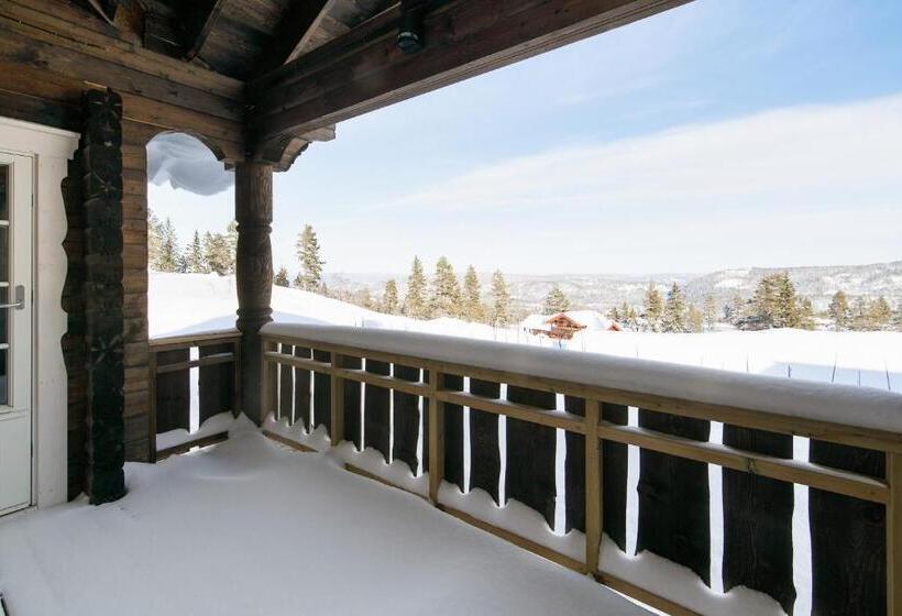 דירת דופלקס בת חדר שינה 1, Blefjell Lodge