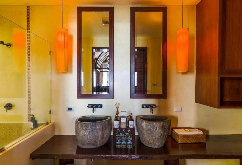 فيلا غرفة نوم واحدة مطلّة علي البحر, Chantaramas Beach Resort, Koh Phangan