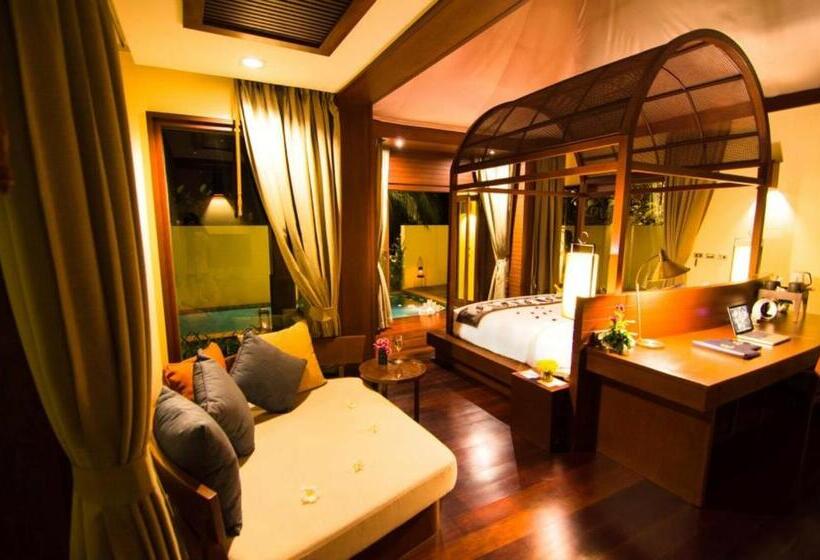 فيلا غرفة نوم واحدة مطلّة علي البحر, Chantaramas Beach Resort, Koh Phangan