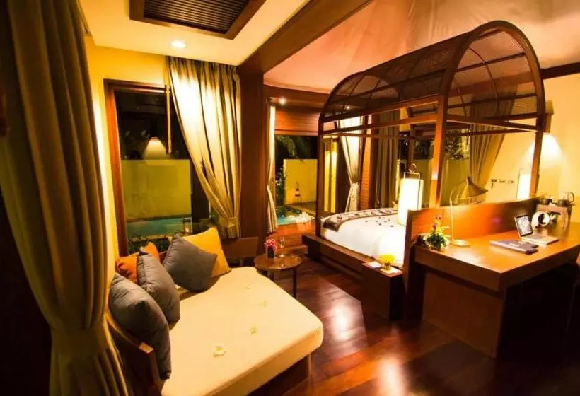 オーシャンビューの１ベッドルームビラ, Chantaramas Beach Resort, Koh Phangan
