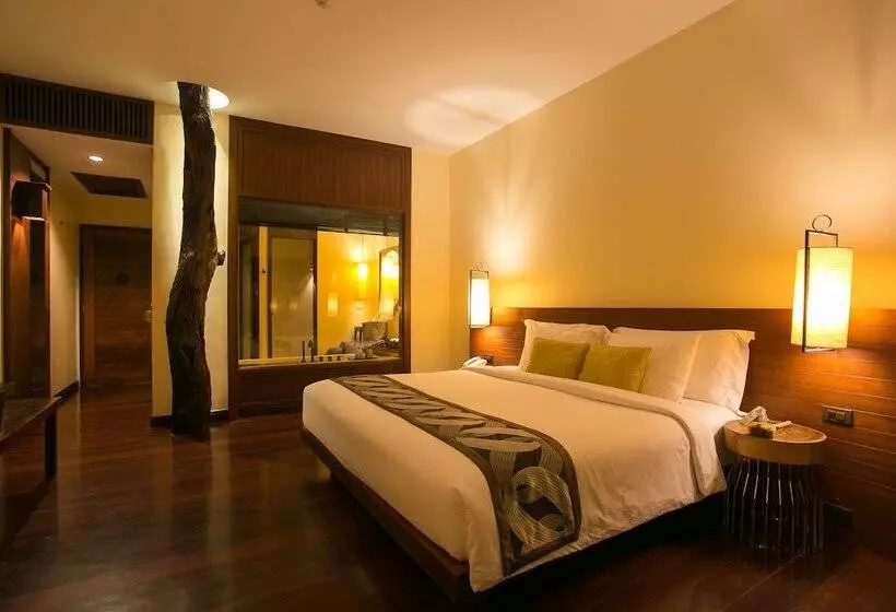バスタブ付きデラックスルーム, Chantaramas Beach Resort, Koh Phangan