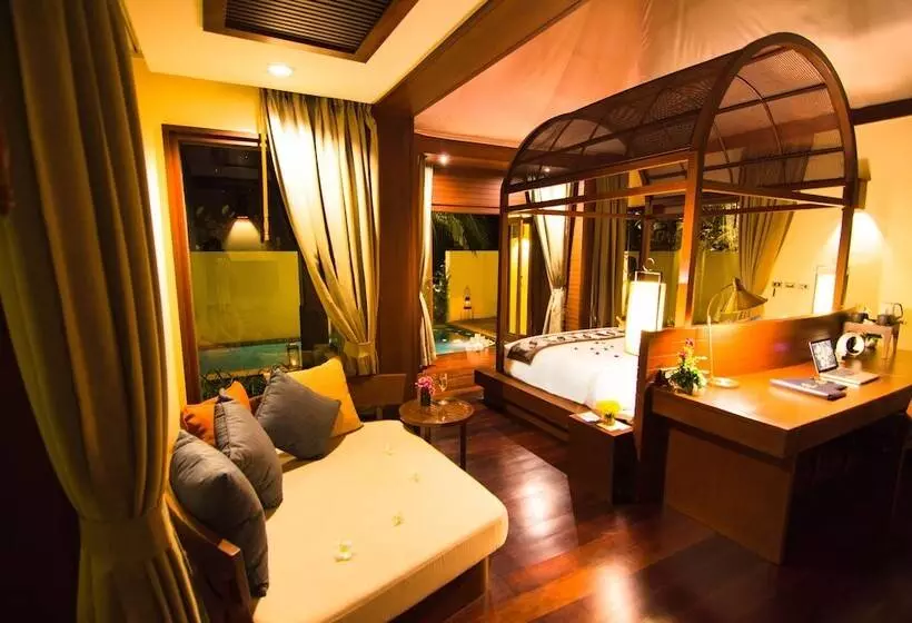 オーシャンビューの１ベッドルームビラ, Chantaramas Beach Resort, Koh Phangan