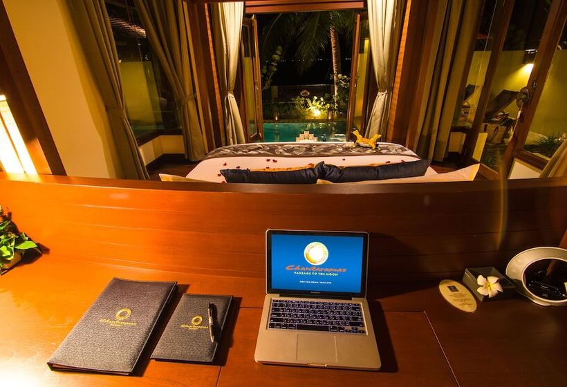 فيلا غرفة نوم واحدة مطلّة علي البحر, Chantaramas Beach Resort, Koh Phangan