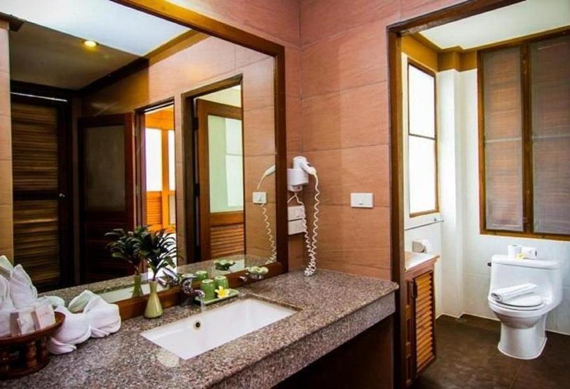 ویلای یک اتاق خوابه با استخر شنا, Coco Palm Beach Resort Sha Extra Plus