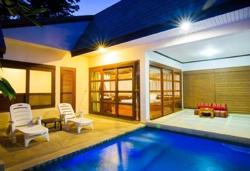 וילה עם חדר שינה אחד ובריכת שחיה, Coco Palm Beach Resort   Sha Extra Plus