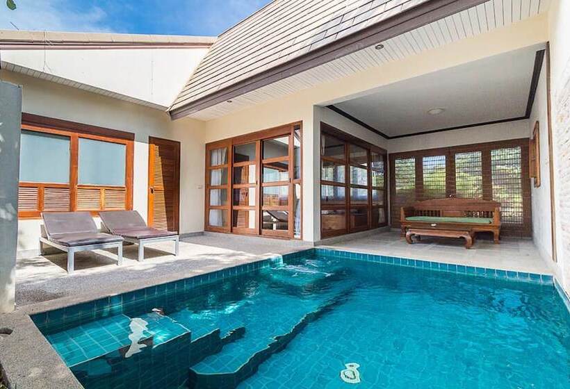 ویلای یک اتاق خوابه با استخر شنا, Coco Palm Beach Resort Sha Extra Plus