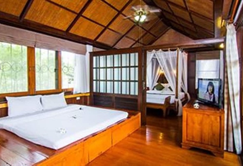 וילה עם חדר שינה אחד ובריכת שחיה, Coco Palm Beach Resort   Sha Extra Plus