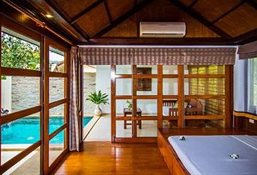 וילה עם חדר שינה אחד ובריכת שחיה, Coco Palm Beach Resort   Sha Extra Plus