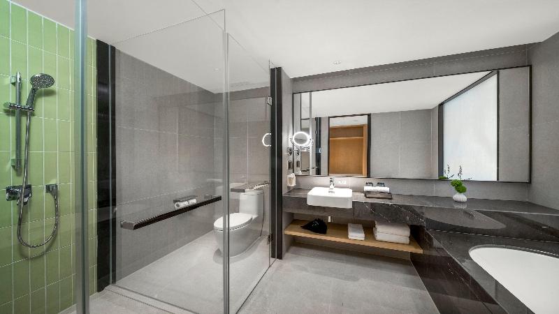 キングサイズベッドのジュニアスイート, Hilton Garden Inn Troy