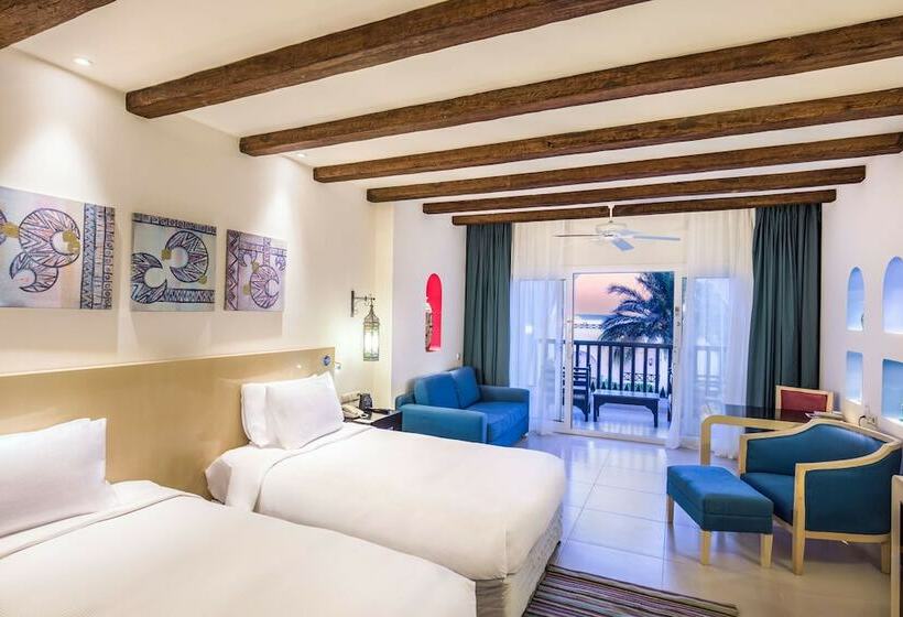 اتاق لوکس با چشمانداز دریا, Hilton Marsa Alam Nubian Resort