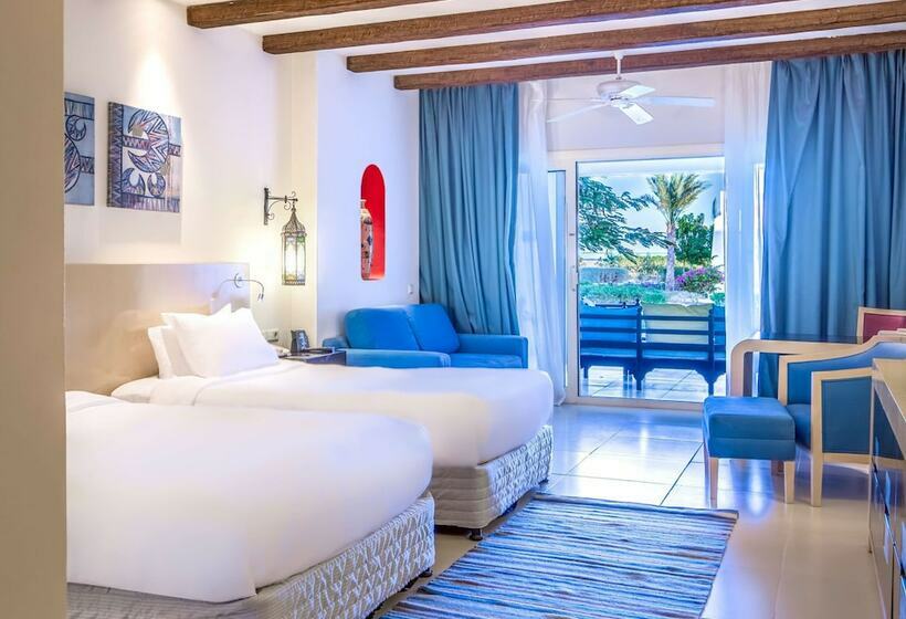 اتاق لوکس با چشم‌انداز باغ, Hilton Marsa Alam Nubian Resort