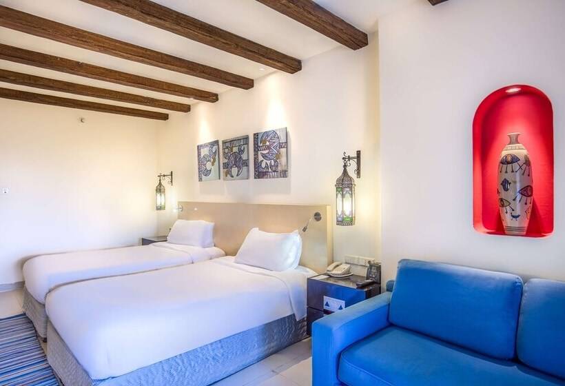 اتاق لوکس با چشم‌انداز باغ, Hilton Marsa Alam Nubian Resort