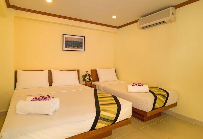 스탠다드 트리플 룸, Krabi City Seaview