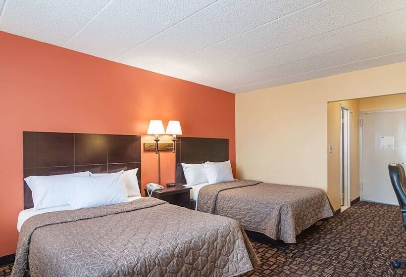 ２ダブルベッドのスタンダードルーム, Rodeway Inn Meadowlands