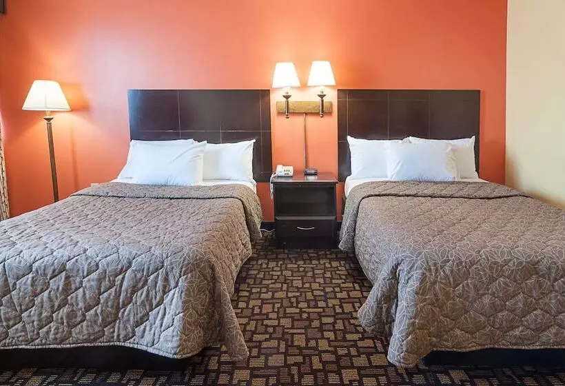 ２ダブルベッドのスタンダードルーム, Rodeway Inn Meadowlands