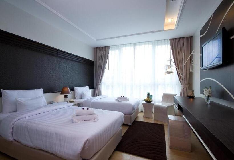 高级大房间, A Te Chumphon Hotel   Sha Plus