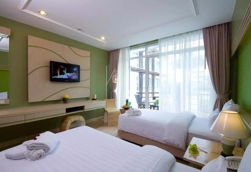 テラス付きスタンダードルーム, A Te Chumphon Hotel   Sha Plus