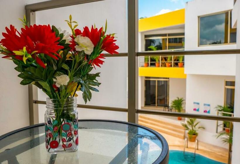 침실 1개 바다 전망 아파트, Suite Isla Mujeres