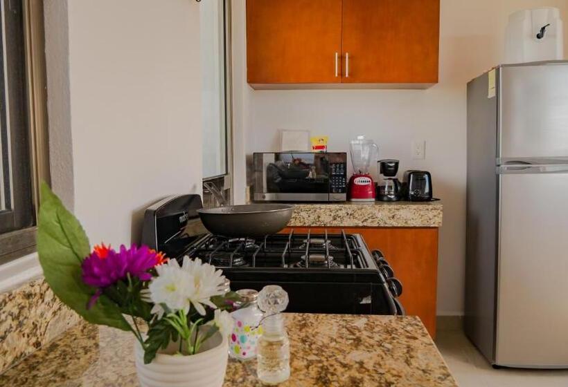 침실 1개 바다 전망 아파트, Suite Isla Mujeres