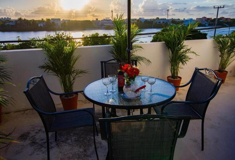 침실 1개 발코니 아파트, Suite Isla Mujeres