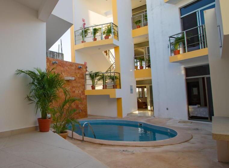 침실 1개 발코니 아파트, Suite Isla Mujeres