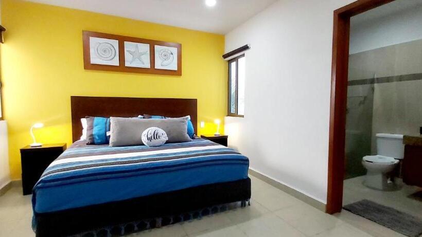 침실 1개 발코니 아파트, Suite Isla Mujeres