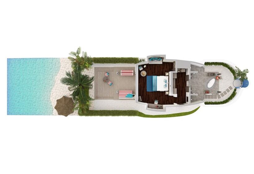 ویلای 1 خوابه, Anantara Dhigu Maldives Resort Complimentary Round Trip Transportation For Minimum Stay Of 3 Night