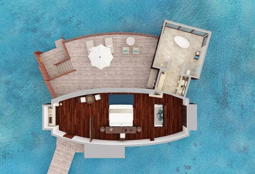 سوییت, Anantara Dhigu Maldives Resort Complimentary Round Trip Transportation For Minimum Stay Of 3 Night