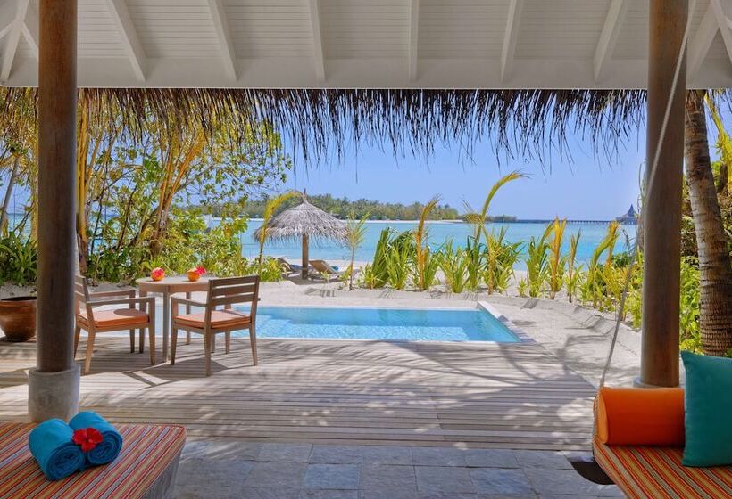 ویلای یک اتاق خوابه با استخر شنا, Anantara Dhigu Maldives Resort Complimentary Round Trip Transportation For Minimum Stay Of 3 Night